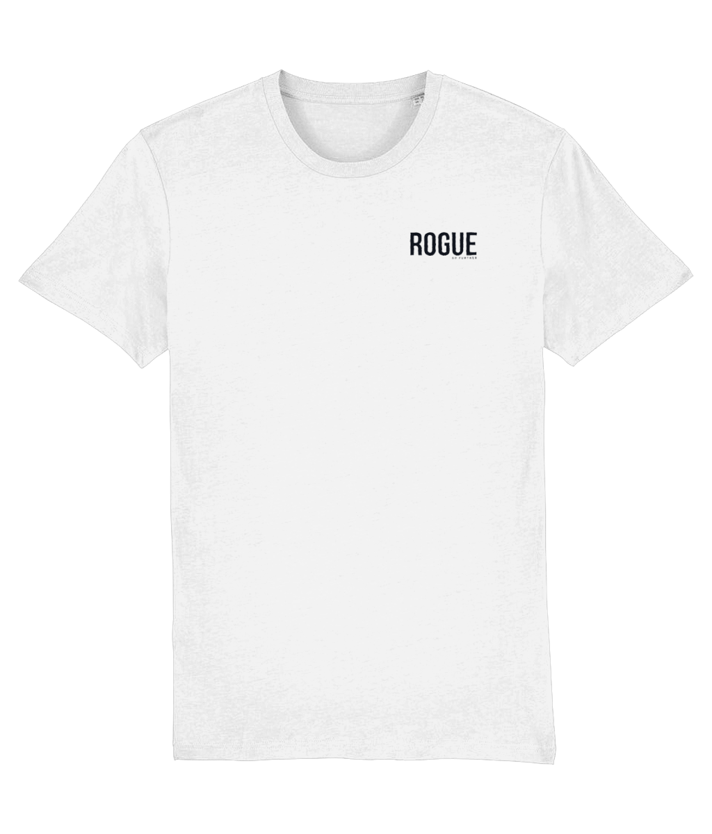 Rogue Heavyweight Unisex Crewneck T-Shirt | White