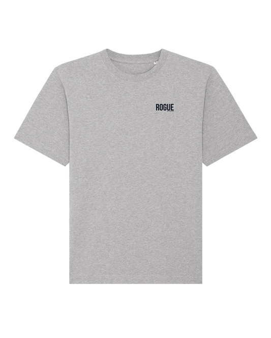 Rogue Heavyweight Unisex Crewneck T-Shirt | Grey